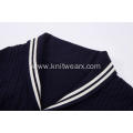 Boy's Knitted Shawl Neck Buttoned School Cardigan